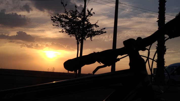 Günbatımıyla pedalla... / 8092