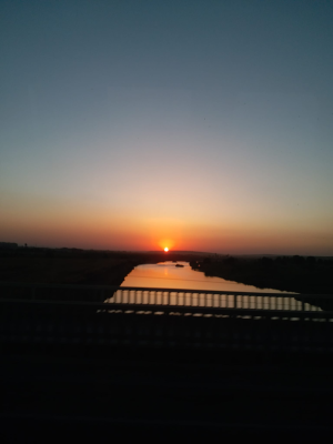 Bismil Köprüsünün üzerinden gün batımı / 9847