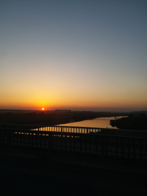 Bismil Köprüsünün üzerinden gün batımı / 9846