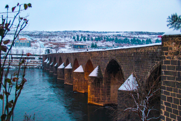 On Gözlü Köprüsü | Dicle Vadisi | Kış / 11533