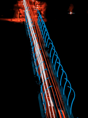 Üniversite Köprüsü 10X Optik Zoom+Araba Lamba İzleri Modunda- / 29059