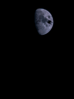 Ay ve Kuş Perspektifli Aya Zoom 📷🔭 / 29594
