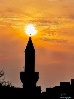 Nasuhpaşa Camii Minaresi Eşliğinde Günbatımı ve Perspektif 📷🔭 / 37376